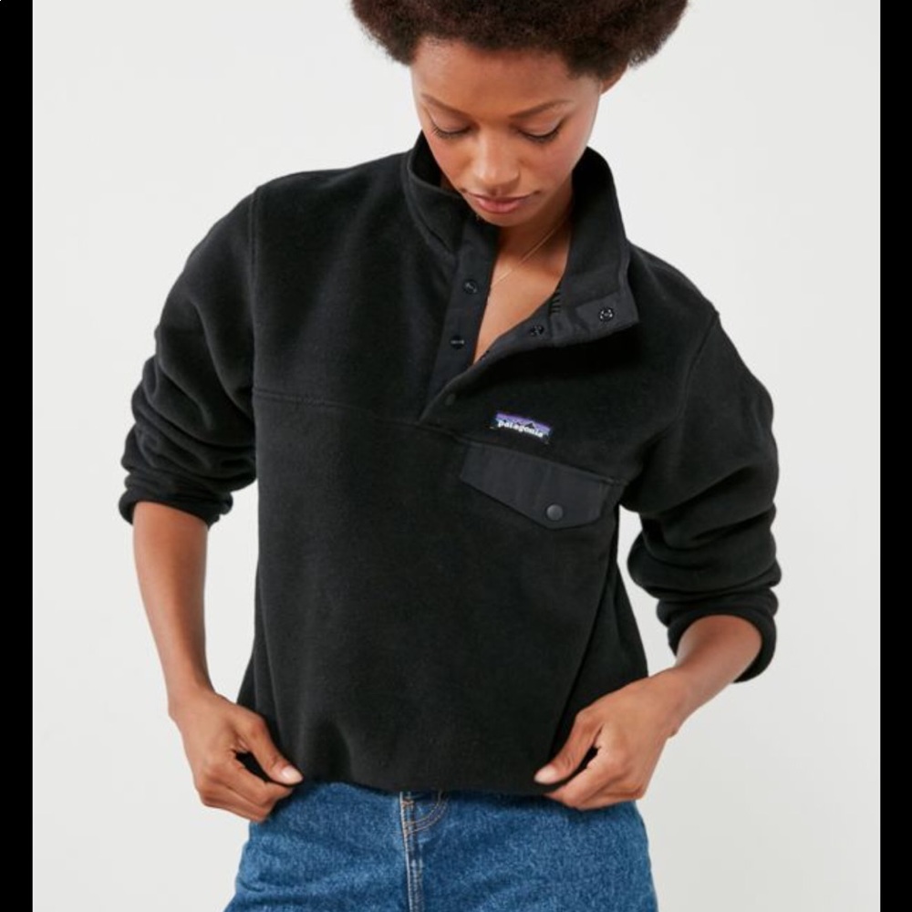 Patagonia Synchilla fleece snap up pullover XL